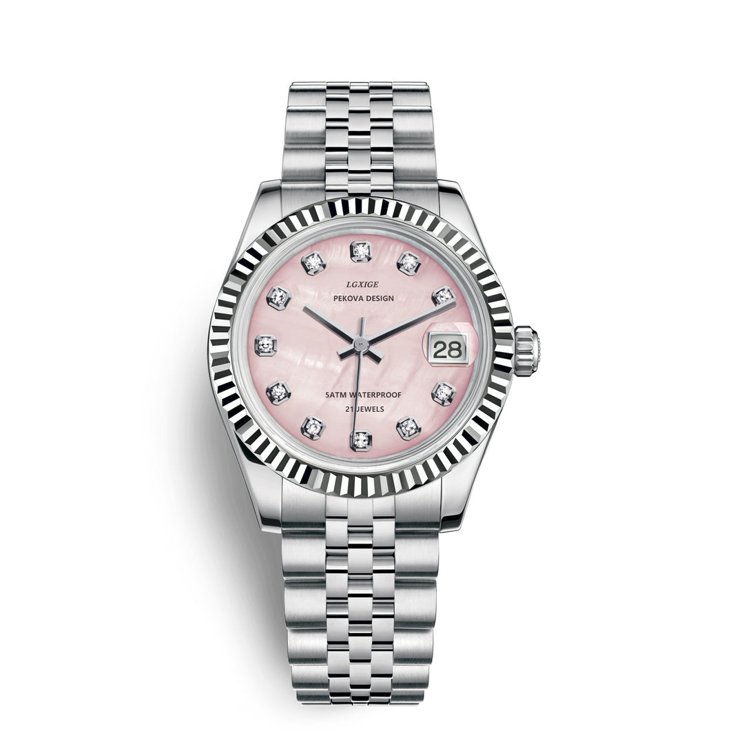 Heren Horloge Klassiek Minimalistisch Design met Verstelbare Band 5