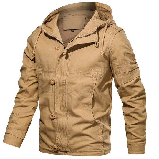 Heren Jas Casual Katoen Urban Scout 4