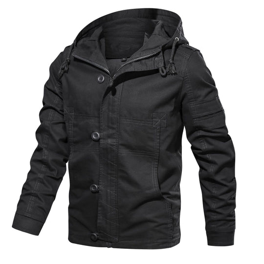 Heren Jas Casual Katoen Urban Scout 5