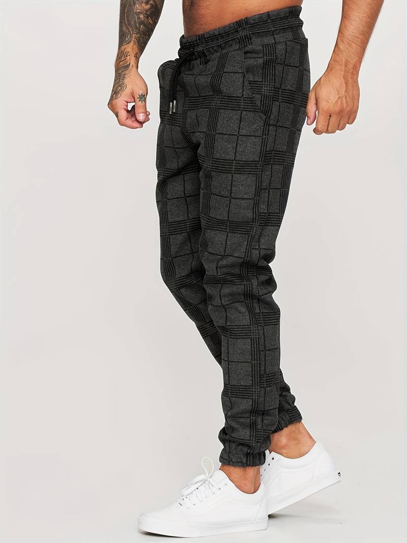 Heren Joggingbroek Casual Katoen met Elastische Tailleband 4