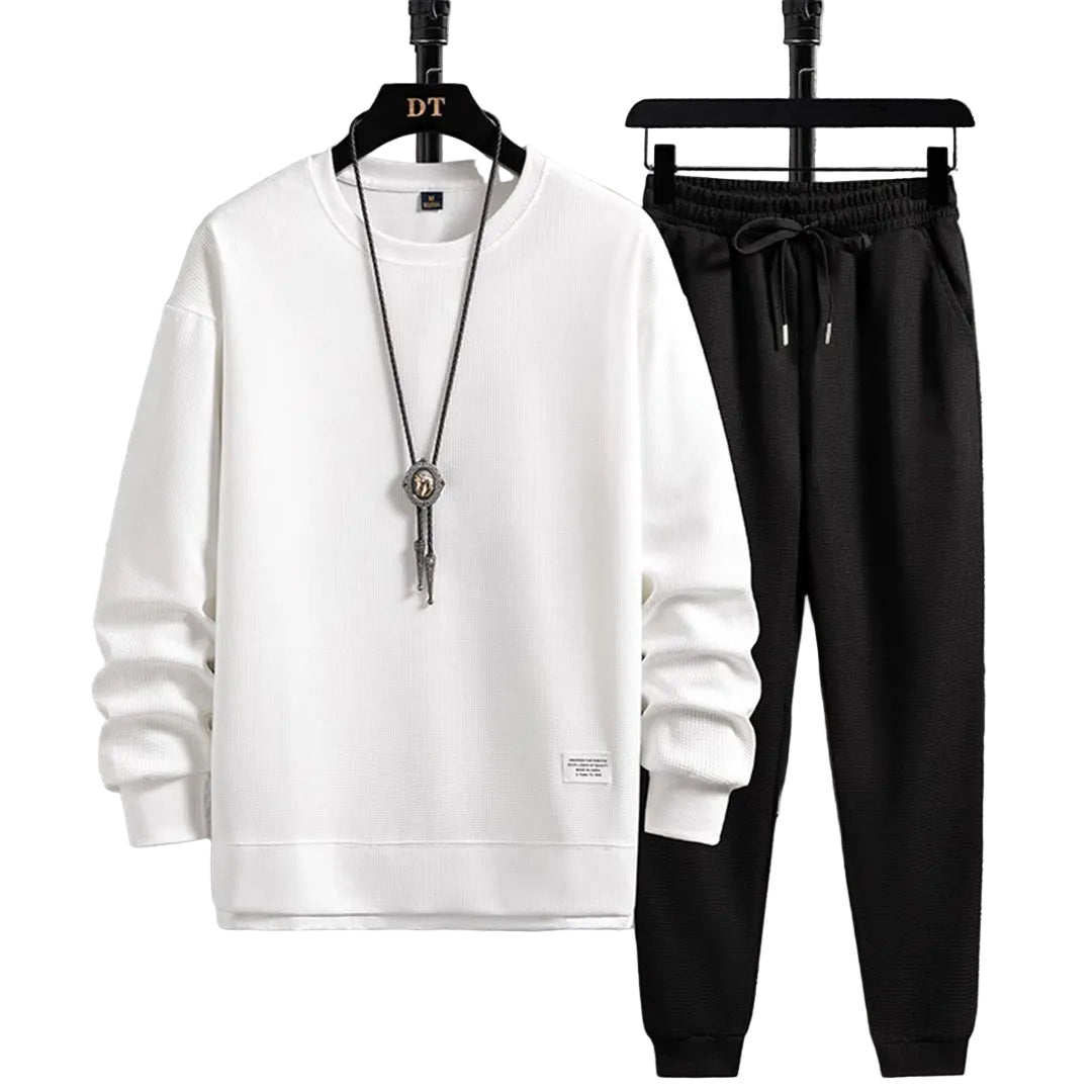 Heren Joggingpak Set Trendy Stijl 0