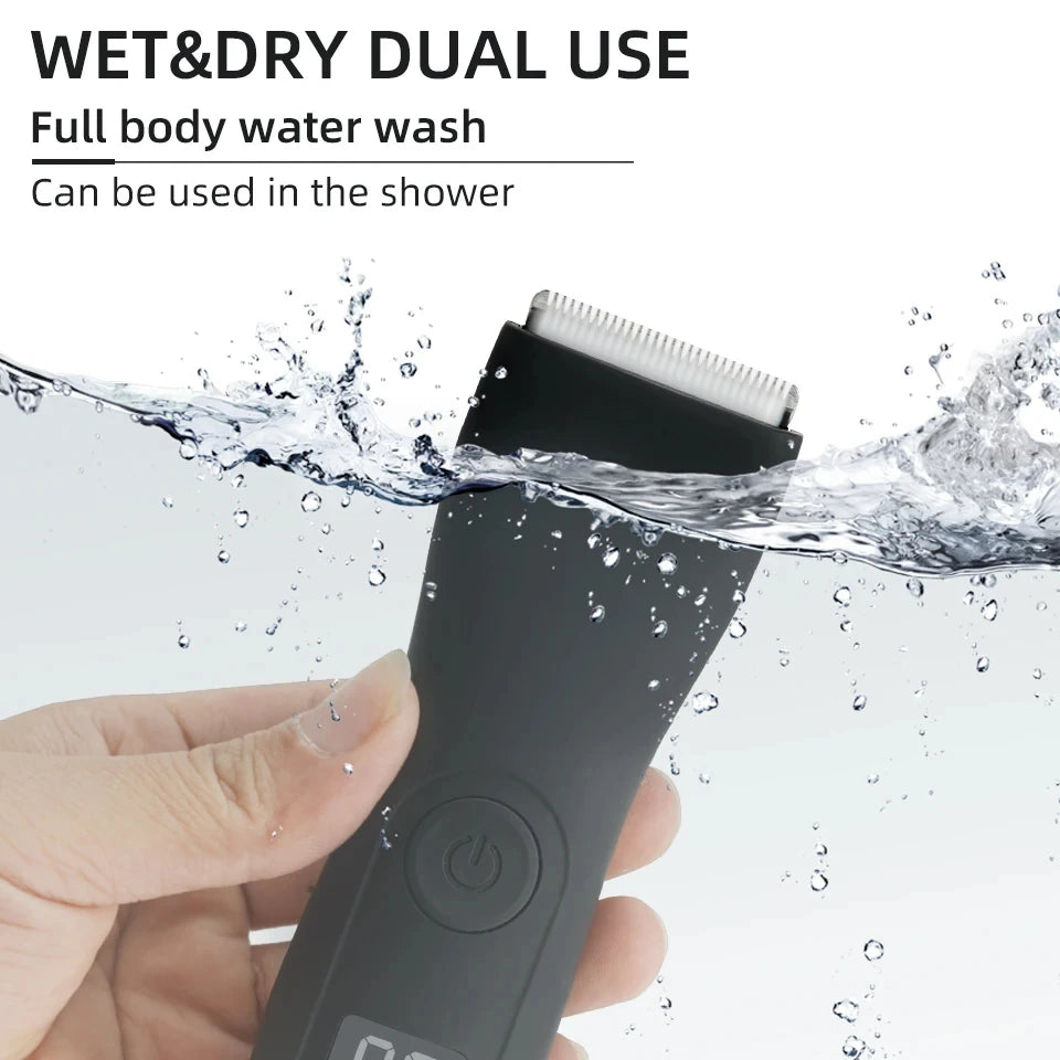 Heren Lichaamstrimmer Waterdicht Ergonomisch Ontwerp 1