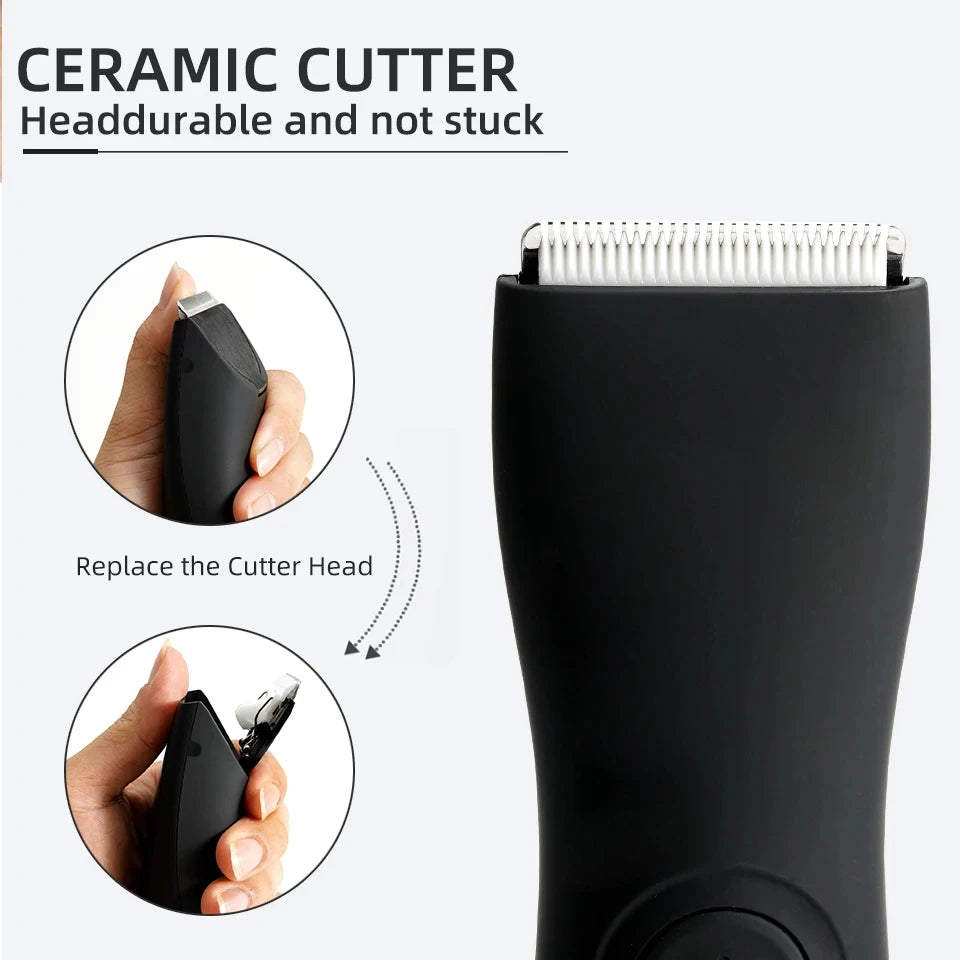 Heren Lichaamstrimmer Waterdicht Ergonomisch Ontwerp 4