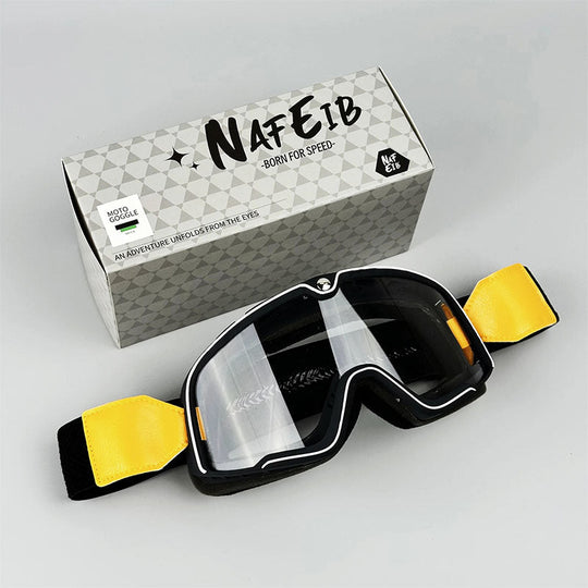 Heren Motorbril Retro Stijl 10