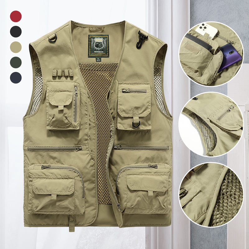 Heren Outdoor Vest Functioneel Lichtgewicht 2