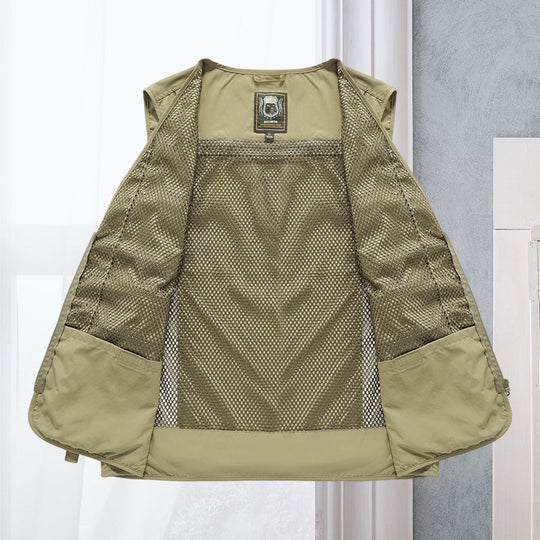 Heren Outdoor Vest Functioneel Lichtgewicht 5