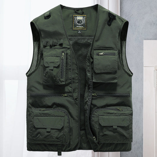Heren Outdoor Vest Functioneel Lichtgewicht 6