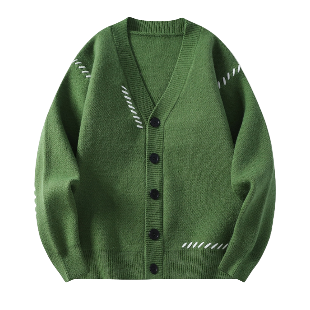 Heren Oversized Vest Met Knoopsluiting 0