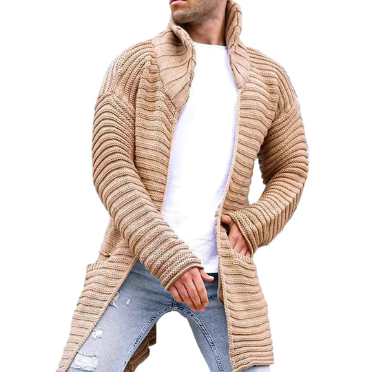 Heren Oversized Vest Met Open Voorkant Voor Casual En Smart-Casual Stijl 0