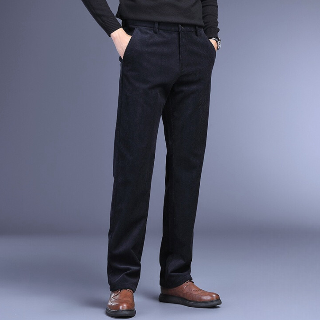 Heren Pantalon Corduroy Vierweg Stretch Katoen 3