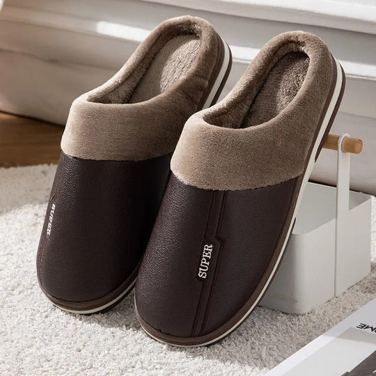Heren Pantoffels Comfortabel met Extra Dikke Zool voor Binnengebruik 6