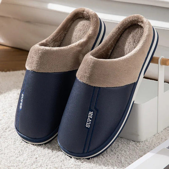 Heren Pantoffels Comfortabel met Extra Dikke Zool voor Binnengebruik 7