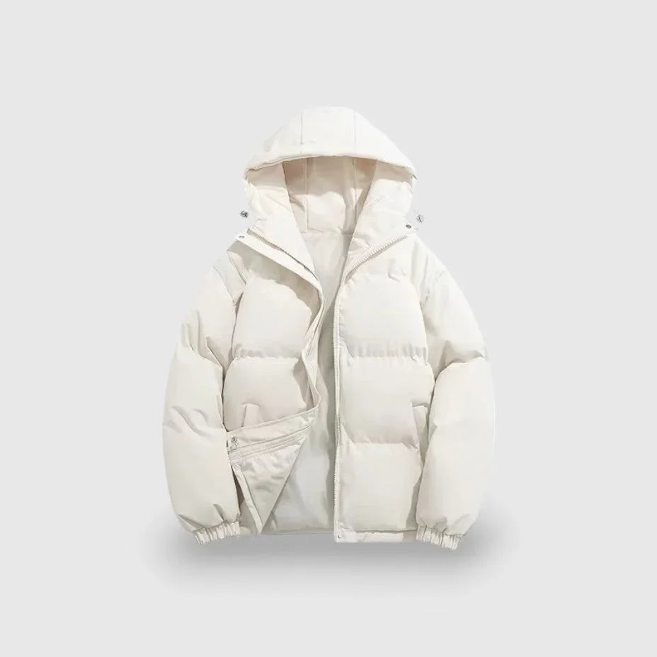 Heren Parka Jas Met Slank Silhouet Voor Winterse Activiteiten 4