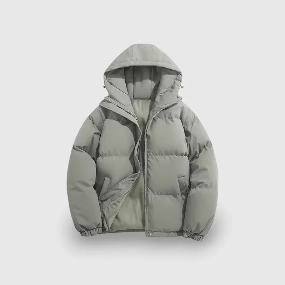 Heren Parka Jas Met Slank Silhouet Voor Winterse Activiteiten 5