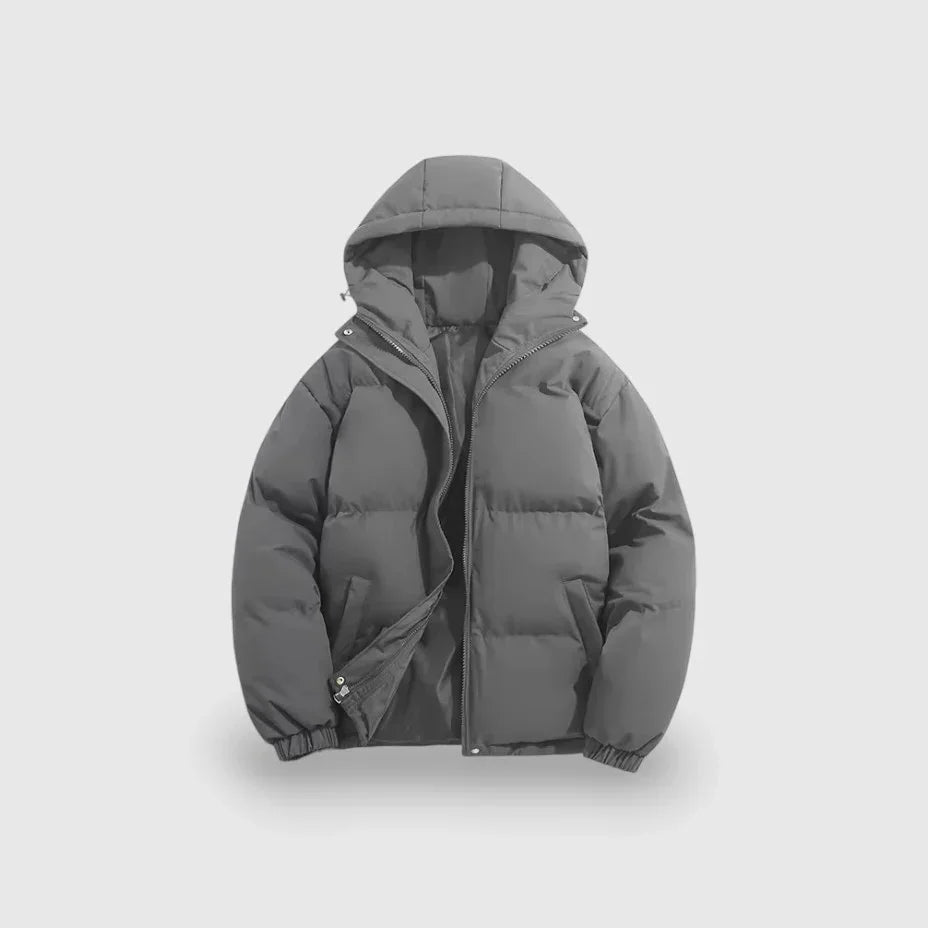 Heren Parka Jas Met Slank Silhouet Voor Winterse Activiteiten 6