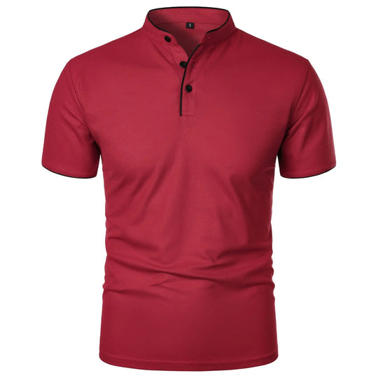 Heren Polo Korte Mouwen Casual Ademend Poloshirt 10