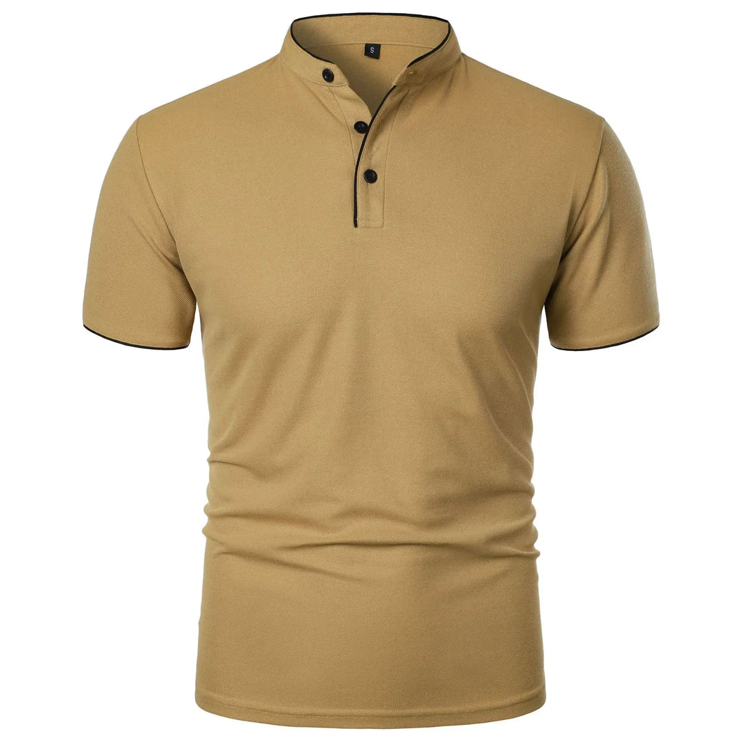 Heren Polo Korte Mouwen Casual Ademend Poloshirt 6