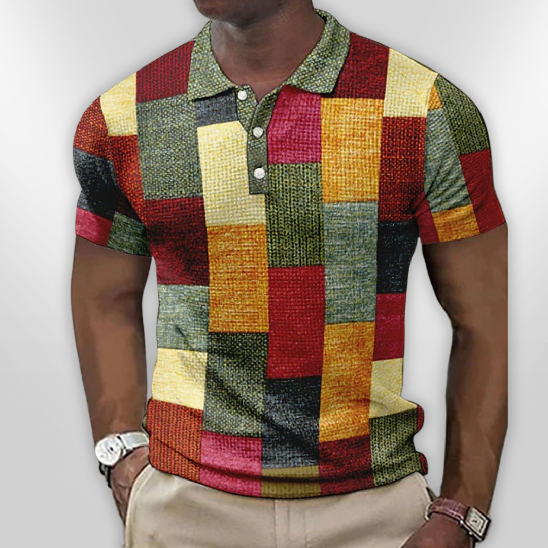 Heren Polo Korte Mouwen Casual Katoen Mix 0