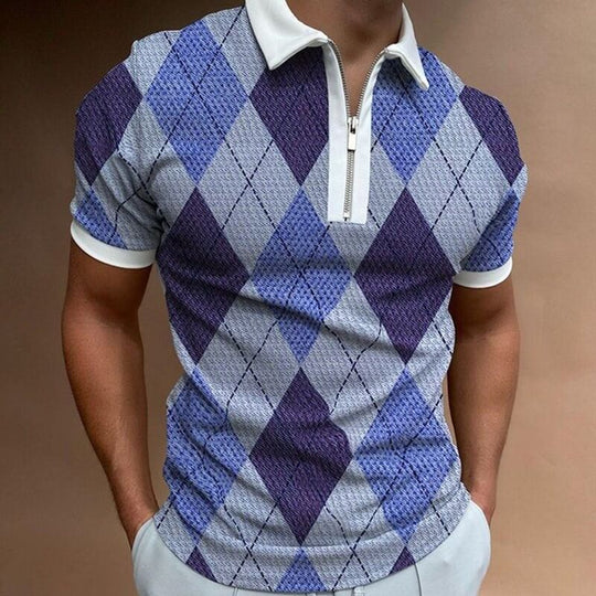 Heren Polo Shirt Met Omgeslagen Kraag 10