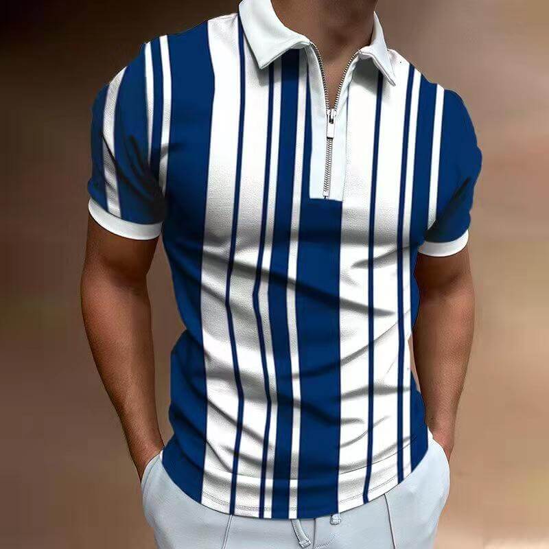 Heren Polo Shirt Met Omgeslagen Kraag 12