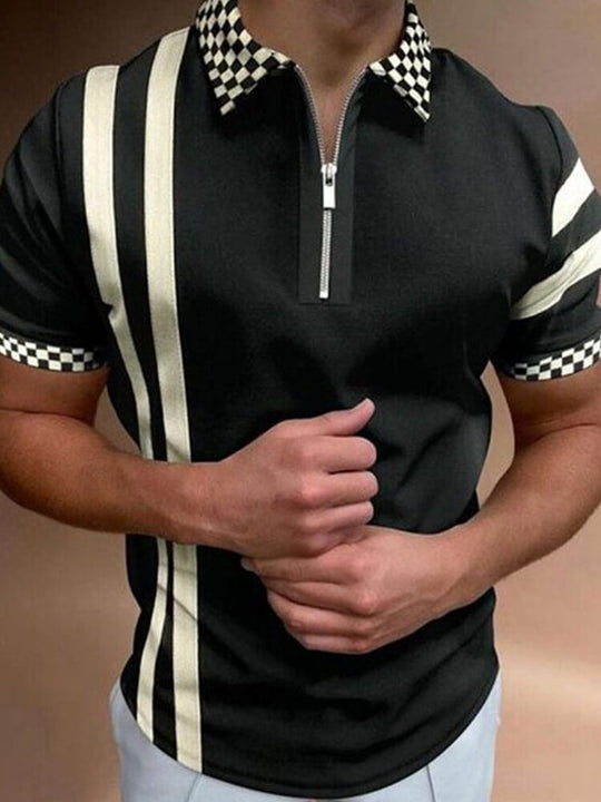 Heren Polo Shirt Met Omgeslagen Kraag 5
