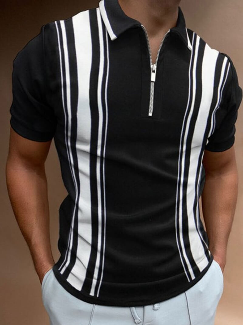 Heren Polo Shirt Met Omgeslagen Kraag 7