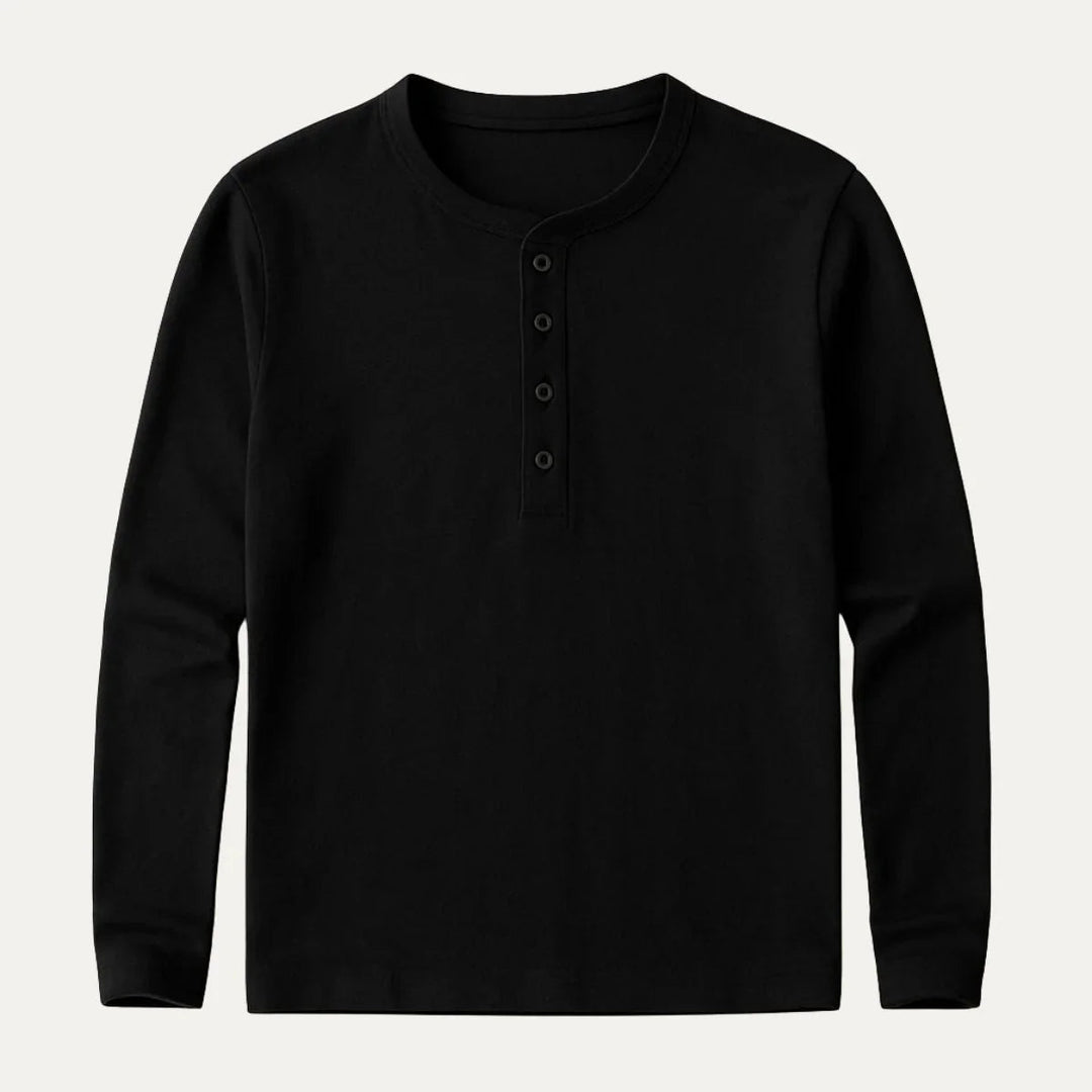Heren Polo met Lange Mouwen Casual Stijl 4