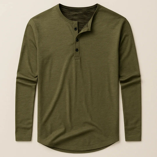 Heren Polo met Lange Mouwen Casual Stijl 5