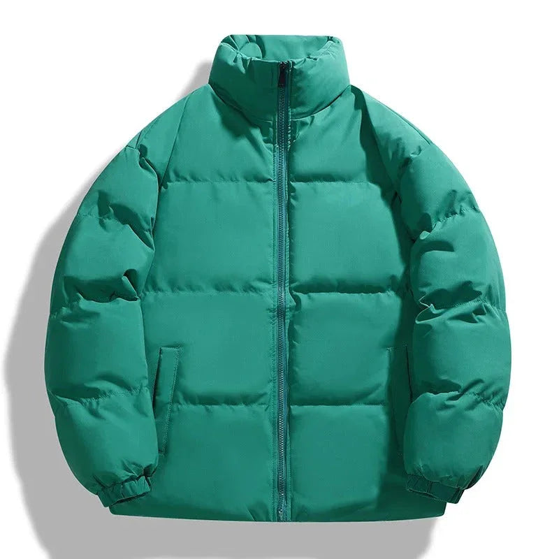 Heren Pufferjack met Opstaande Kraag 3