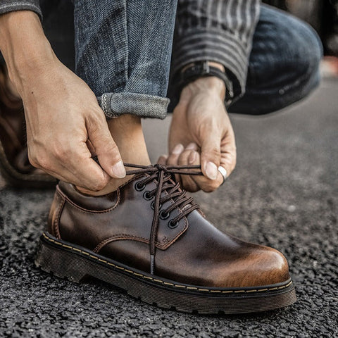 Heren Schoenen Casual Veterschoenen Stijlvol Met Comfortabele Binnenzool 1
