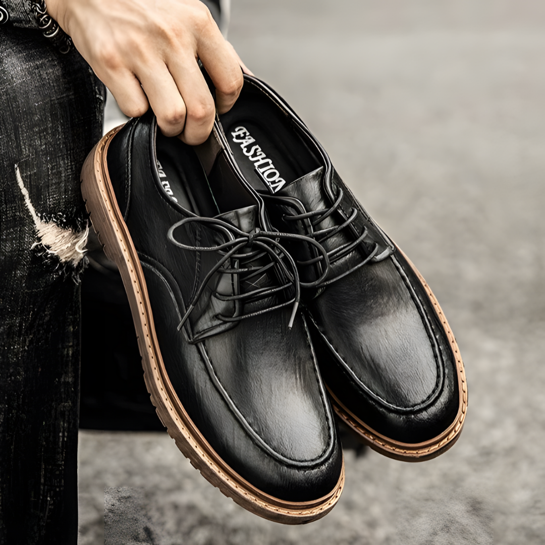Heren Schoenen Veterschoenen Tijdloos Design 3