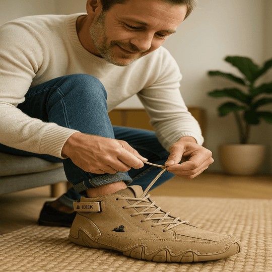 Heren Schoenen Waterdicht en Ademend Met Stevige Buitenzool 1