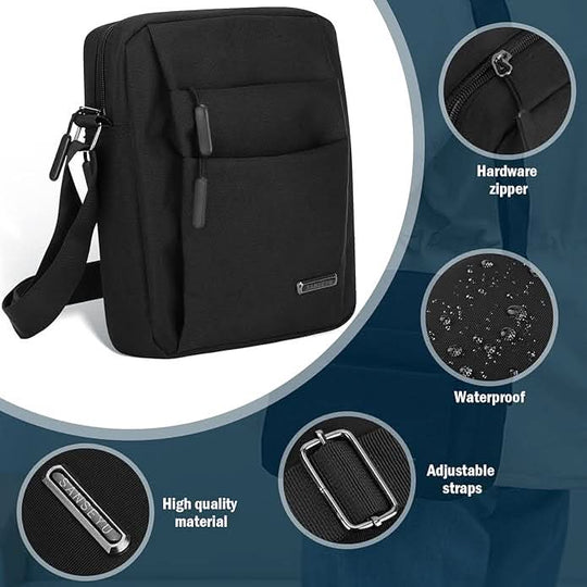 Heren Schoudertas Waterdicht met Antidiefstalontwerp 3