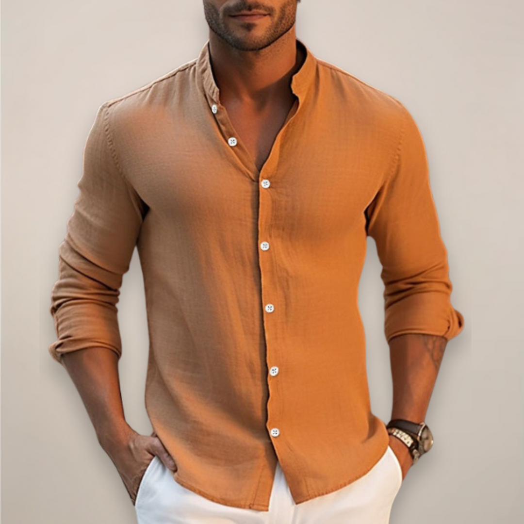 Heren Shirt Korte Mouwen Casual Ademend 1