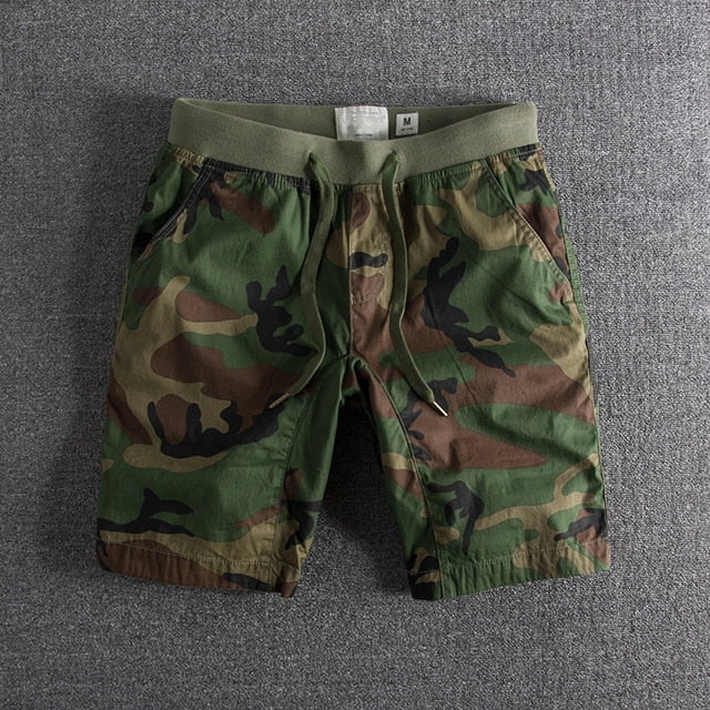 Heren Shorts Camouflage Stijl 1