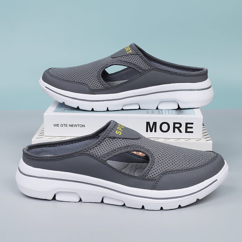 Heren Slip-On Slippers met Ondersteunende Zool 1