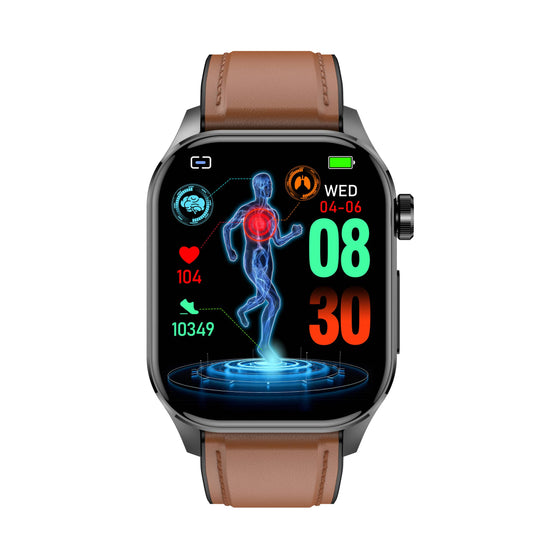 Heren Smartwatch Geavanceerde Gezondheidsmonitor 2