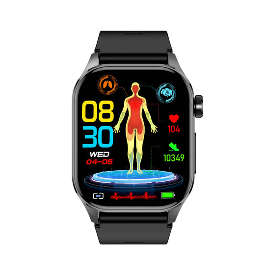 Heren Smartwatch Geavanceerde Gezondheidsmonitor 3