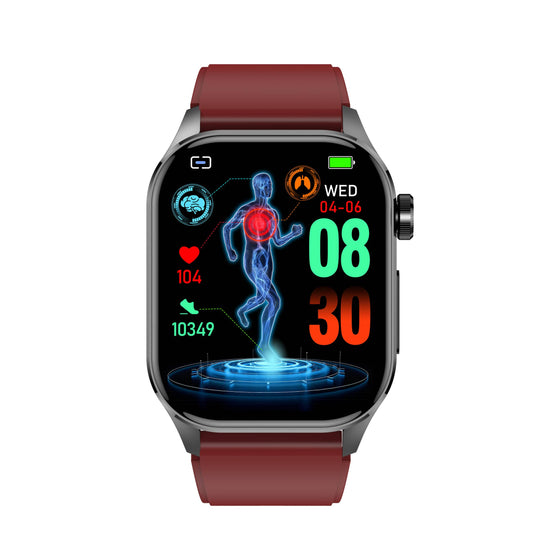 Heren Smartwatch Geavanceerde Gezondheidsmonitor 4