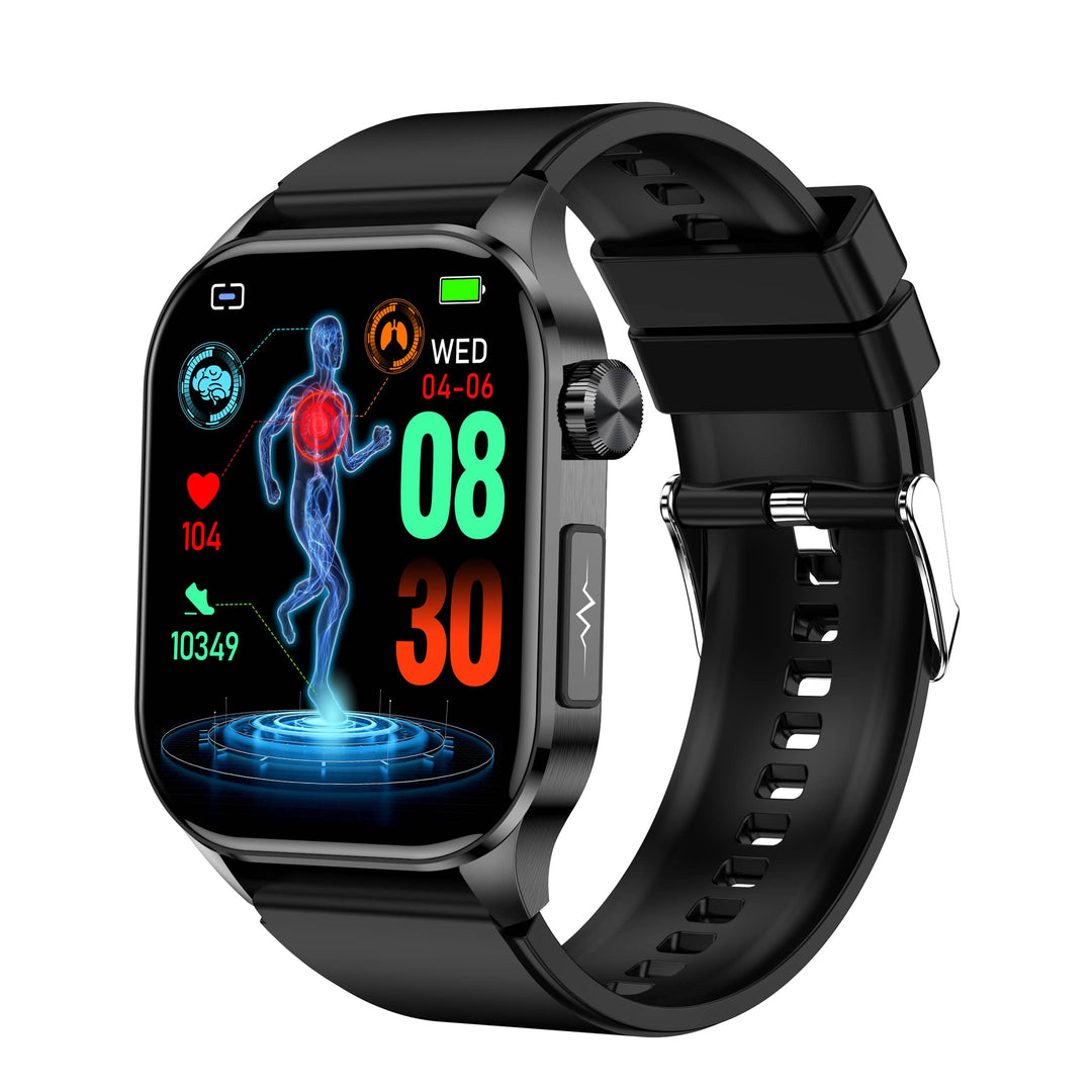 Heren Smartwatch Geavanceerde Gezondheidsmonitor 9