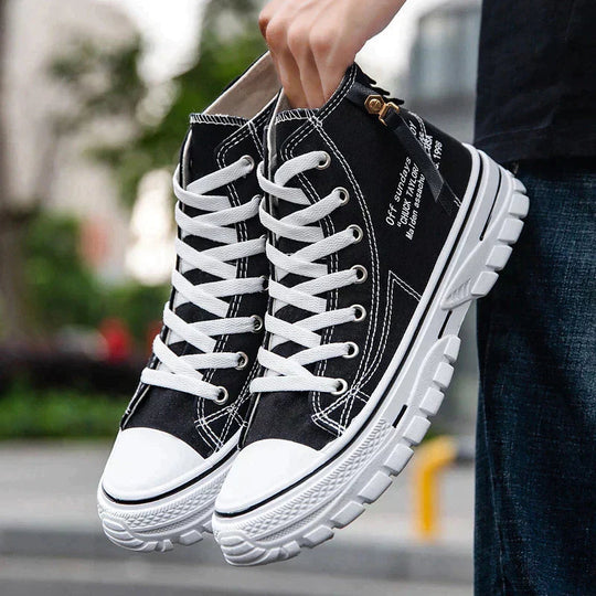 Heren Sneakers Hoog Stijlvol 4