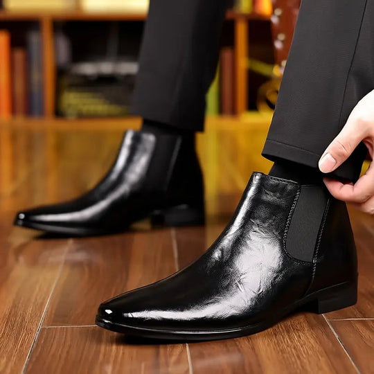 Heren Stiefelschoenen Met Tijdloos Ontwerp 1