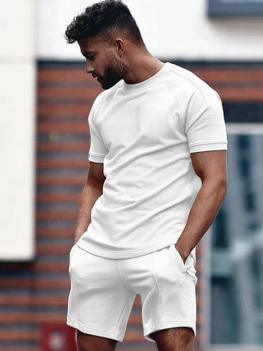 Heren T-shirt en Shorts Set Casual Zomerlook 6