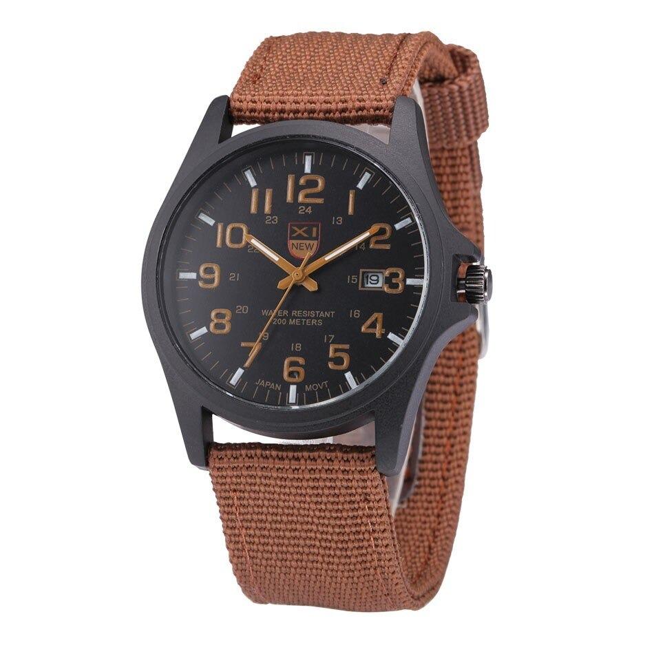 Heren Tactisch Horloge Waterdicht en Schokbestendig 45 mm 5