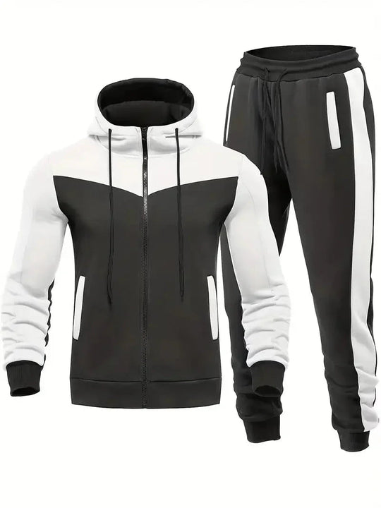Heren Trainingspak Modern en Comfortabel 2-delig Voor Actieve Sporters 2