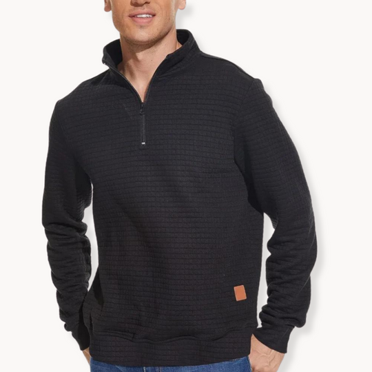 Heren Trui Halfzipper Casual Stijl Uniek Patroon 1