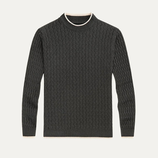 Heren Trui Ronde Hals Luxe Stijl 3