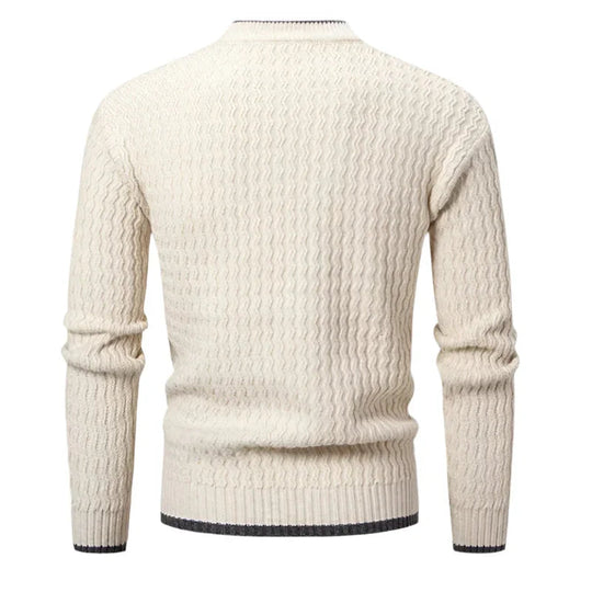 Heren Trui Ronde Hals Luxe Stijl 6