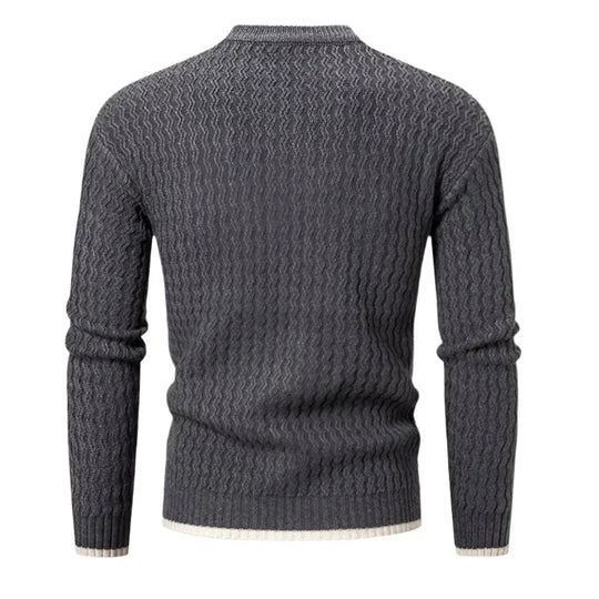 Heren Trui Ronde Hals Luxe Stijl 7