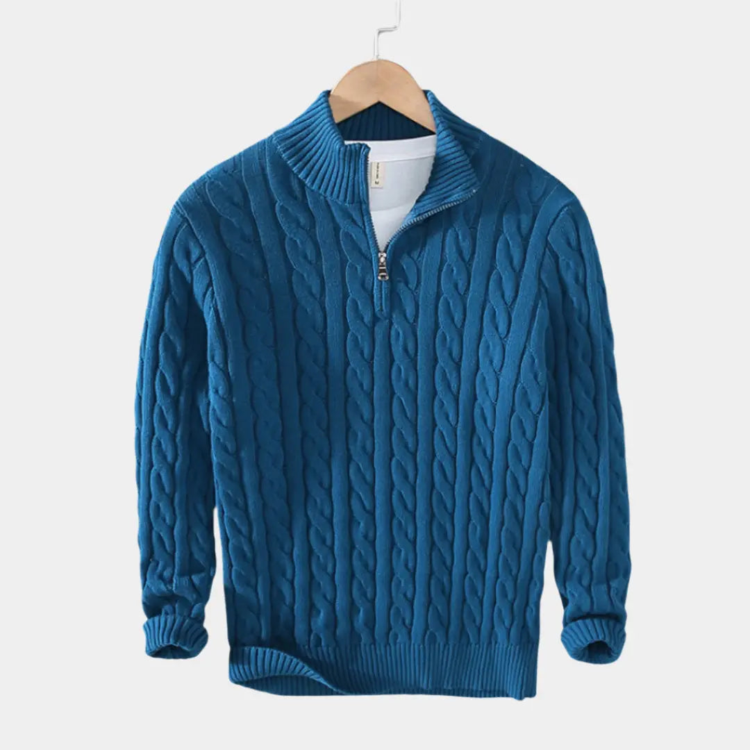 Heren Trui met Halve Rits Modern 2